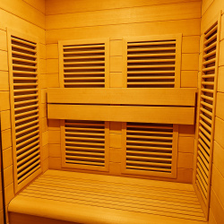 Инфракрасная сауна Mexda WS-1606SR красный кедр 1500*1000*1900